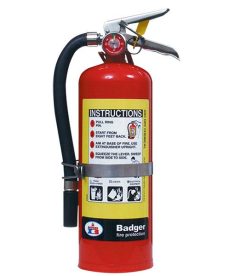 Badger™ Extra Extinguisher 5-Pound ABC-Class with Vehicle Bracket