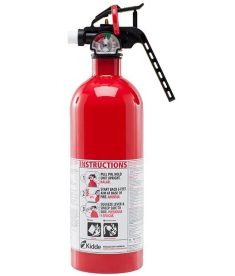 Kidde Disposable Automotive FC5 2-Pound BC-Class Extinguisher with Plastic Strap Bracket