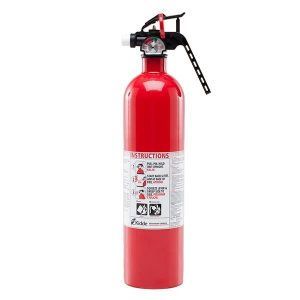 Kidde Disposable Automotive FC110 2.5-Pound ABC-Class Extinguisher with Plastic Strap Bracket