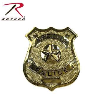 Rothco Police Nickel Plated Badge Special