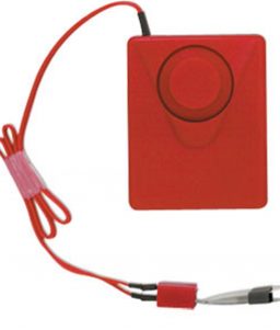 Self Adhesive Red Fire Extinguisher Cabinet Alarm
