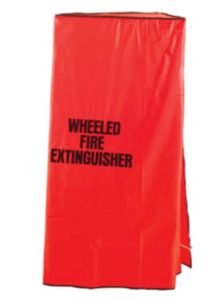 Heavy Duty Wheeled Fire Extinguisher Cover- 50lb and 75lb Extinguishers