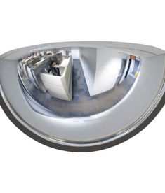 TruForce Large Quarter Dome Safety Mirror 90-Degree View