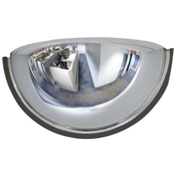 TruForce Large Quarter Dome Safety Mirror 90-Degree View