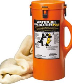 Water-Jel Fire Blanket Plus Storage Canister